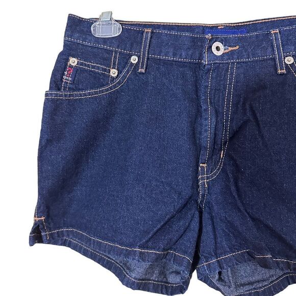 Vintage Guess Blue Denim Shorts Size 30 - Picture 2 of 10